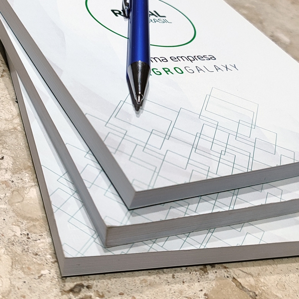 Bloco Anotações em hotmelt - 14X20cm